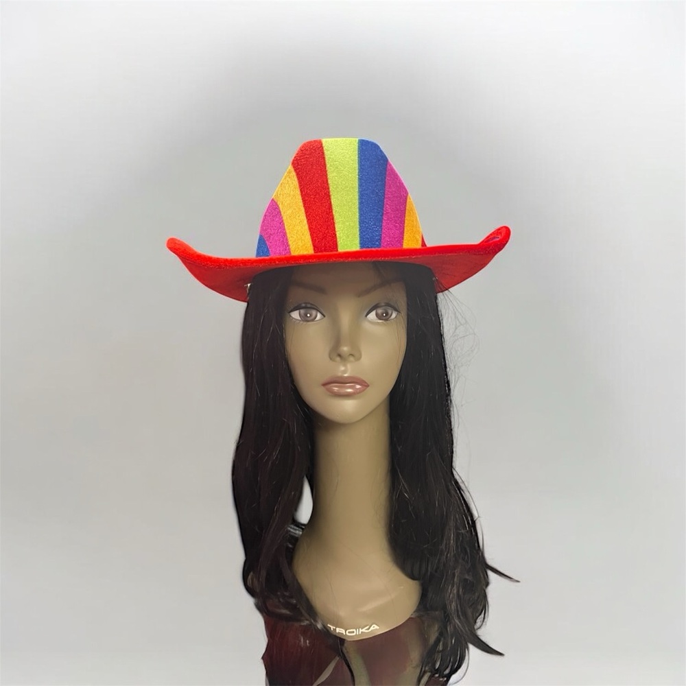 Colorful Rainbow Dress-Up Hat – Lightweight & Fun